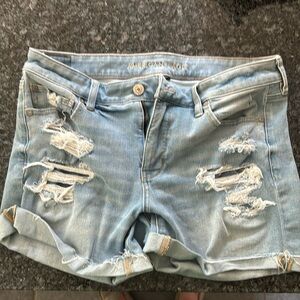 American Eagle Denim Midi Short